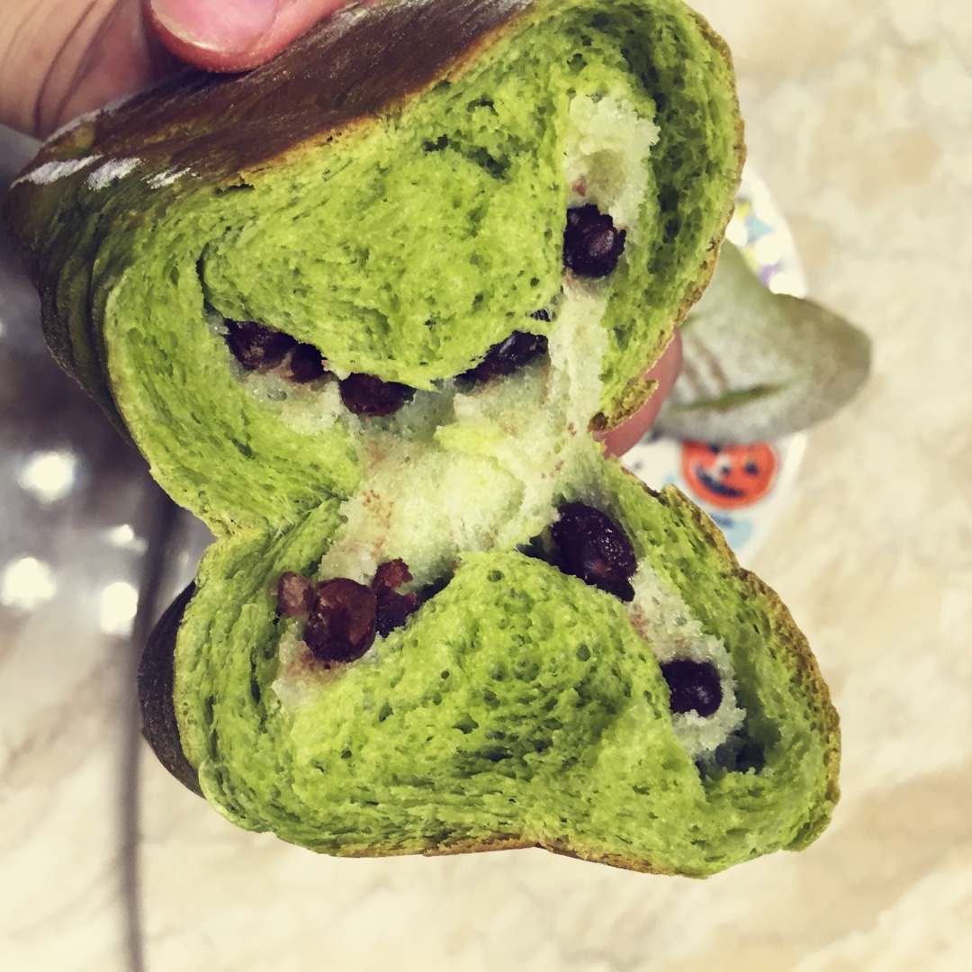 麻薯夹心抹茶软欧