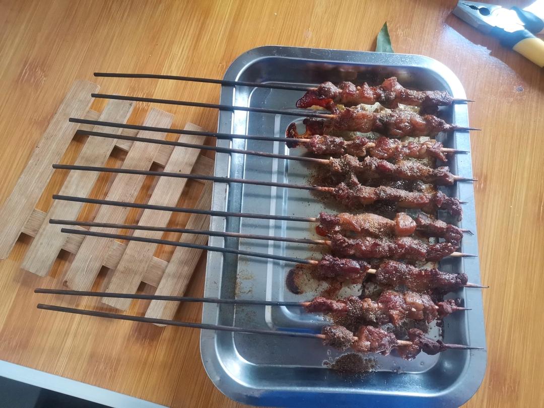 烤羊肉串
（烤箱版）