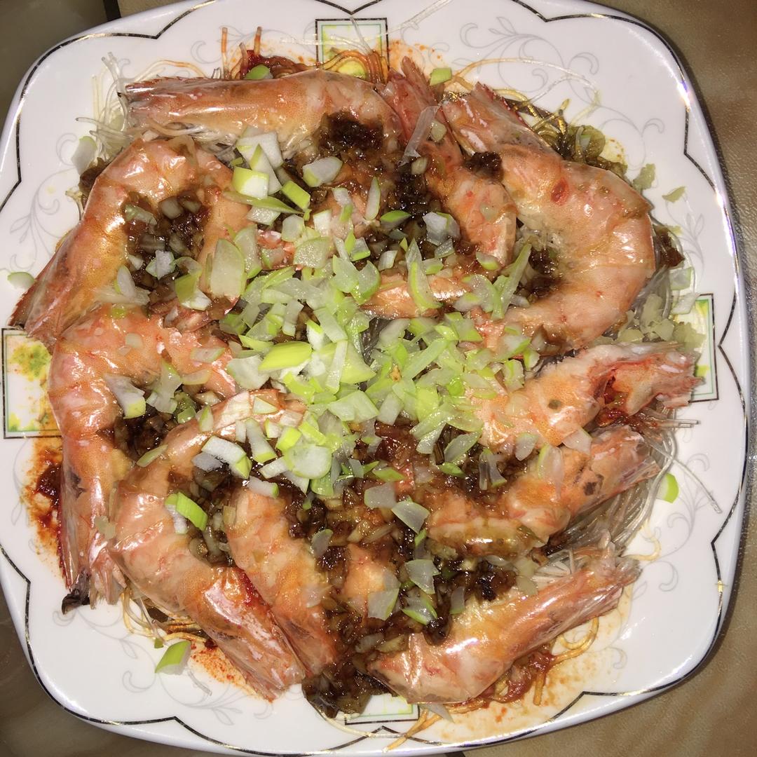 蒜蓉粉丝蒸虾