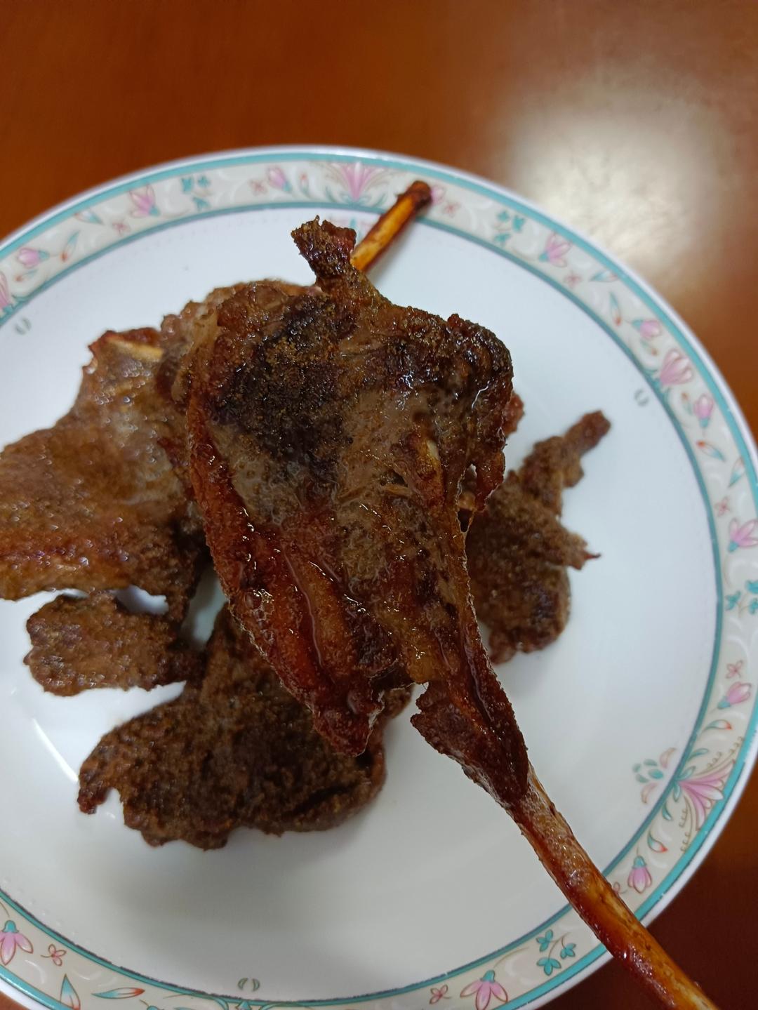 孜然烤法式小羊排