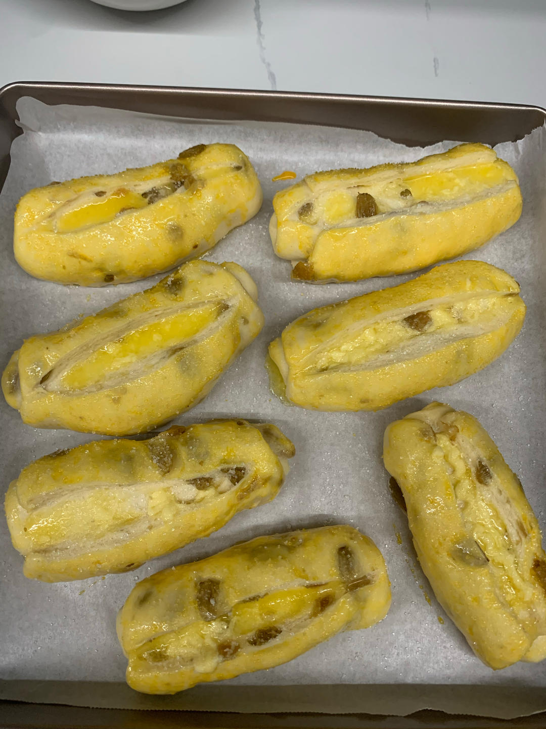 奶香松软的葡萄干面包｜有手就会