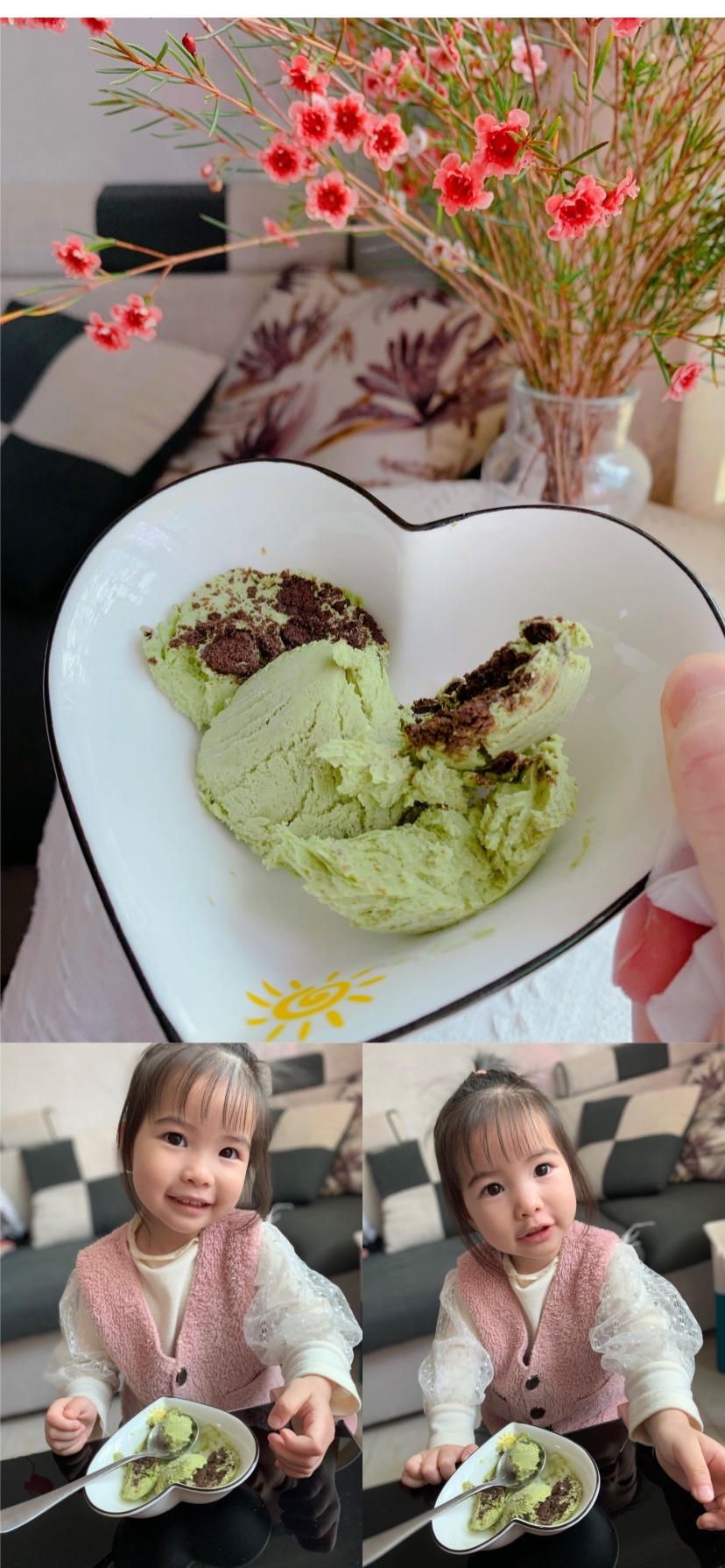 开心果雪糕，独特的味道（熟蛋，不用冰激凌机）