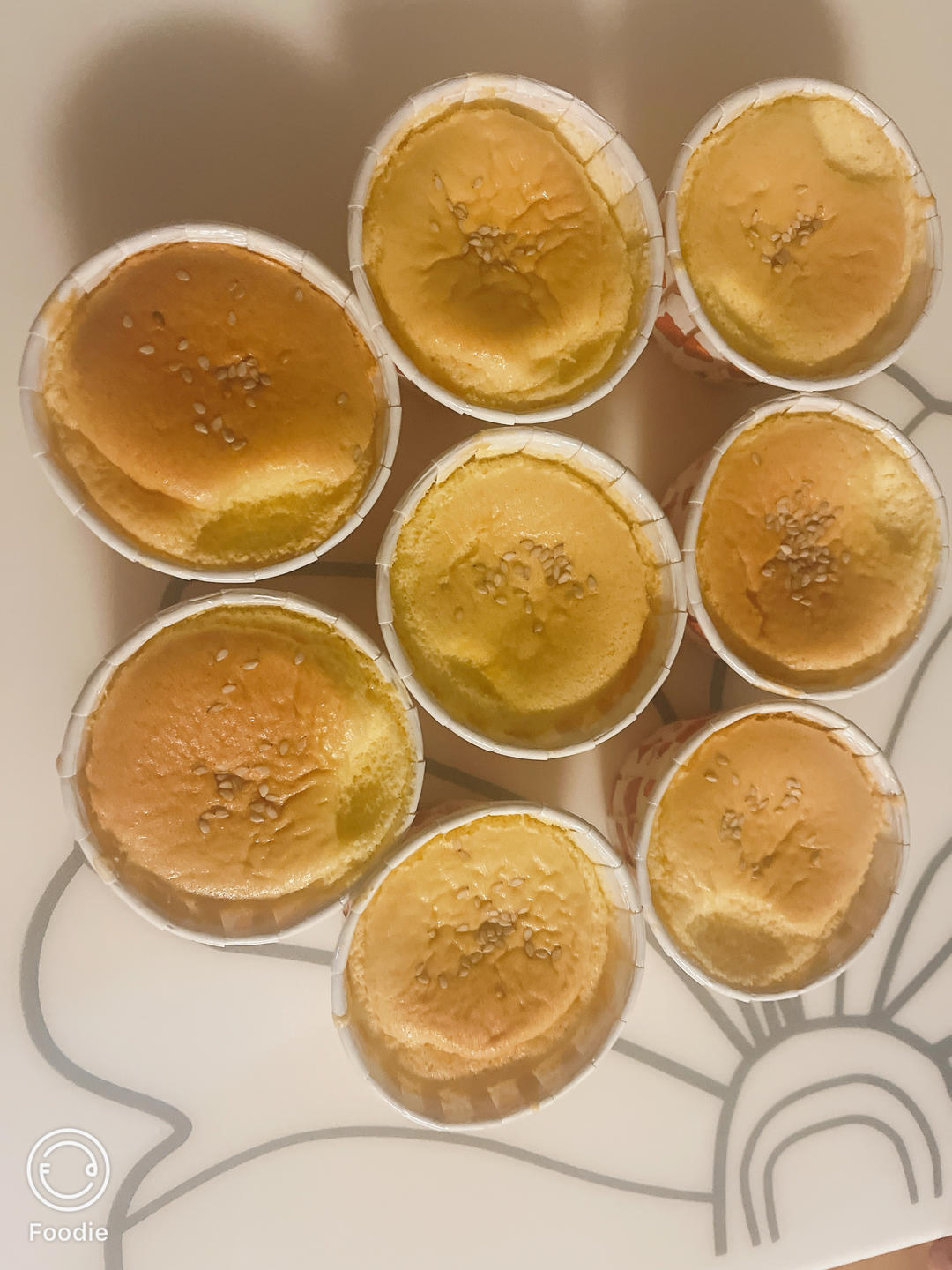 不塌陷不开裂不缩腰杯子蛋糕分享