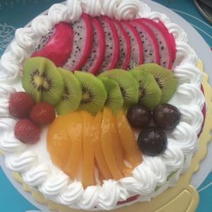 水果生日蛋糕的做法 步骤7