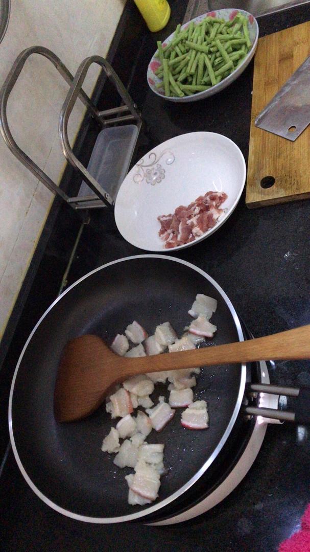 媳妇版豆角炒肉