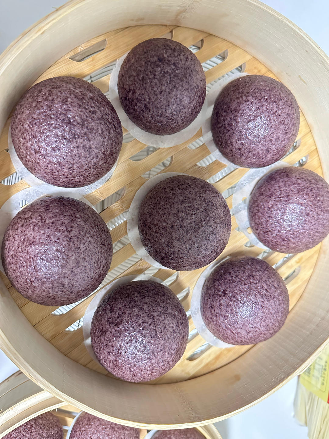 黑米馒头