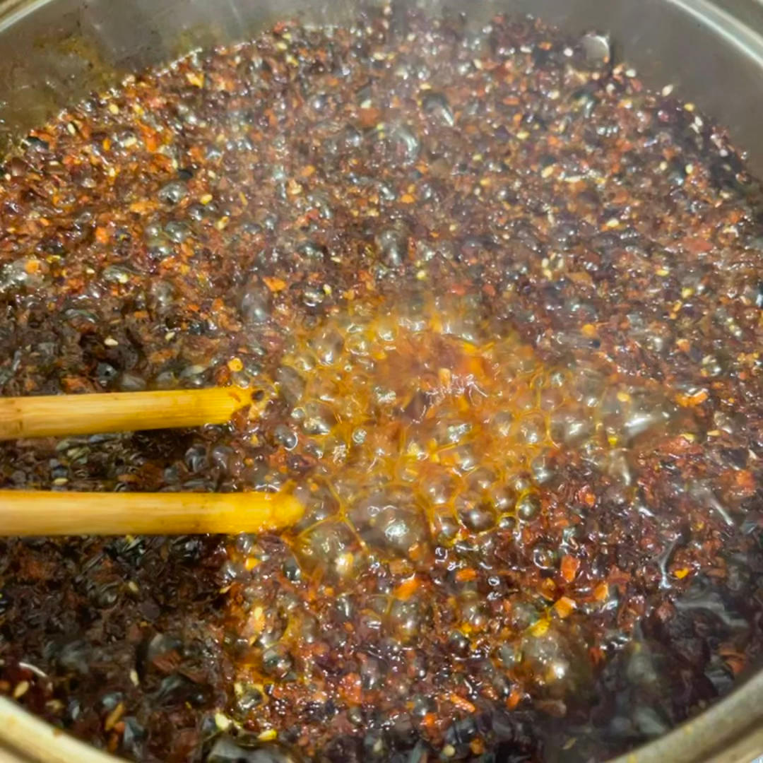 专门花钱去学的油泼辣子