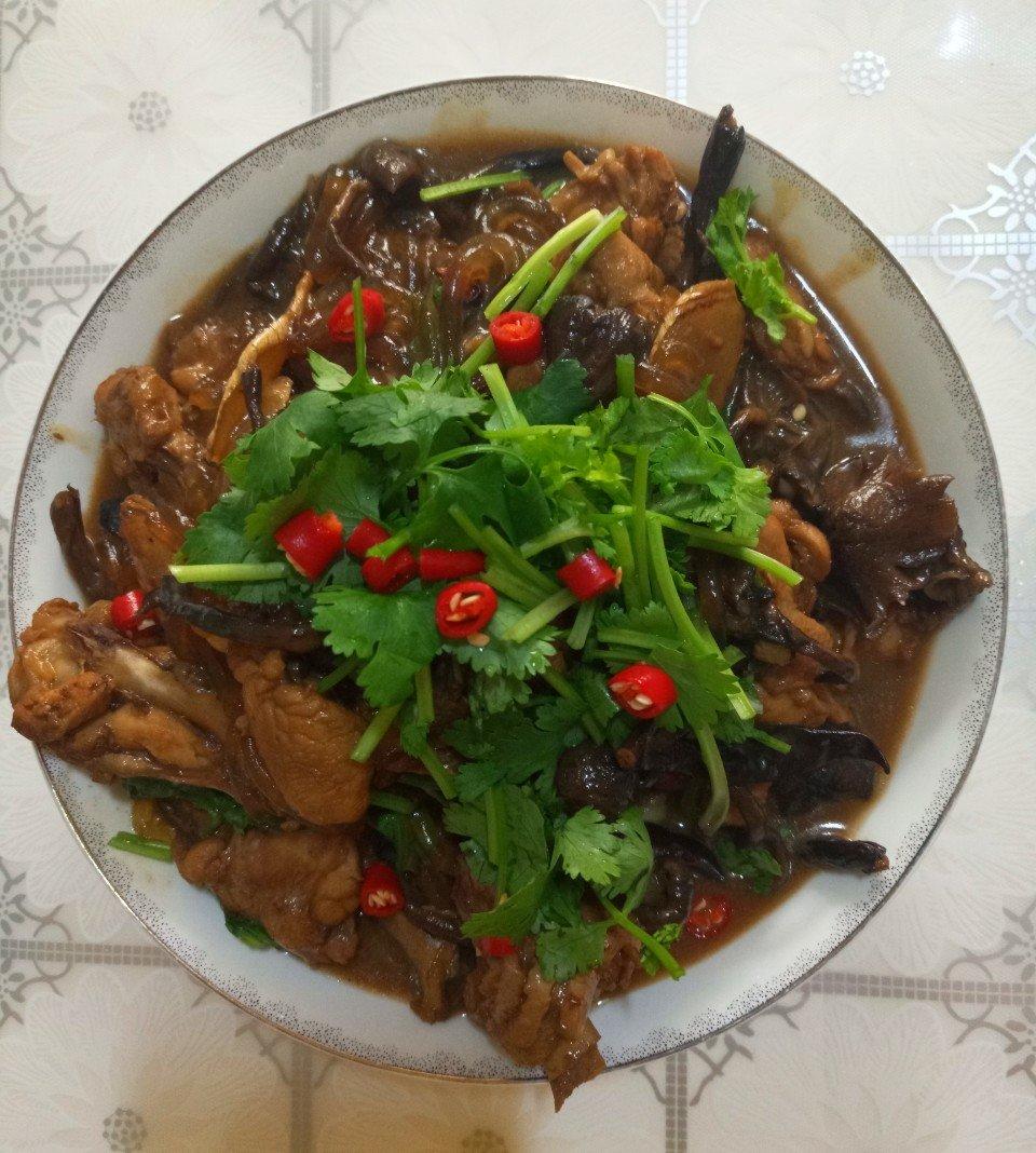 小鸡炖蘑菇粉条