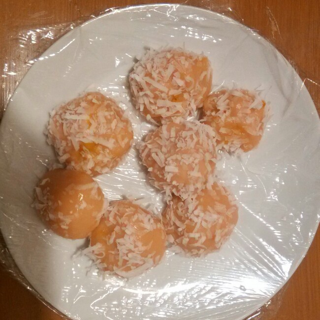 香蕉紅豆麻糬
