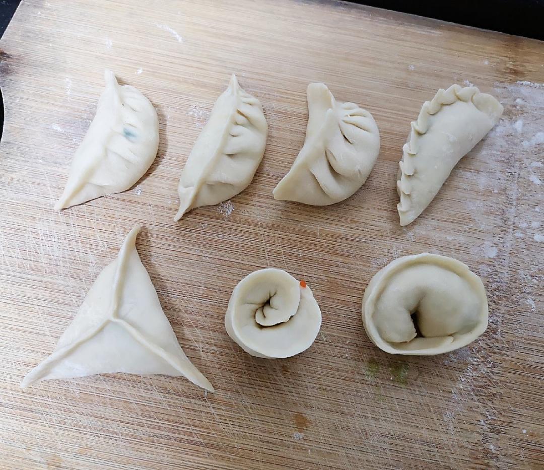 视频菜谱：包饺子的7种方法，手残党也有春天！