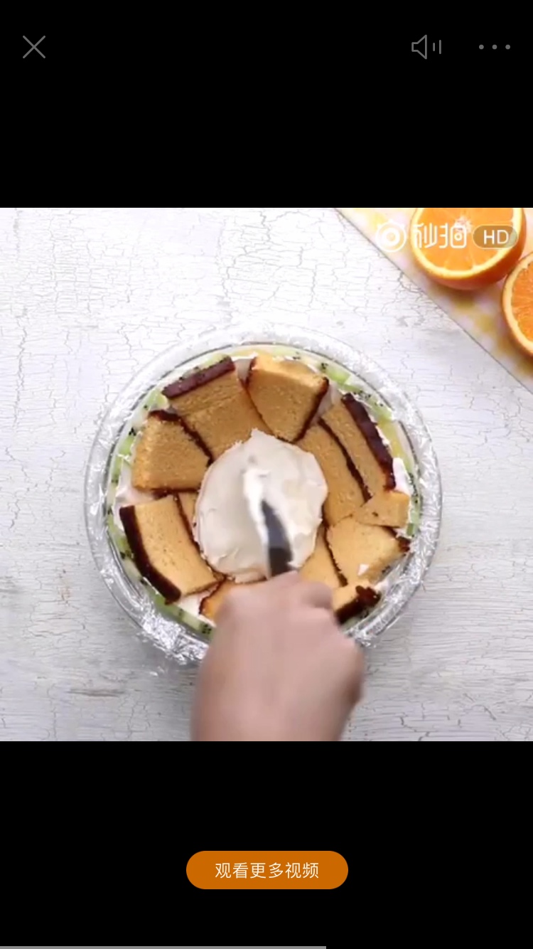 超简单水果蛋糕（免烤箱懒人版）的做法 步骤12