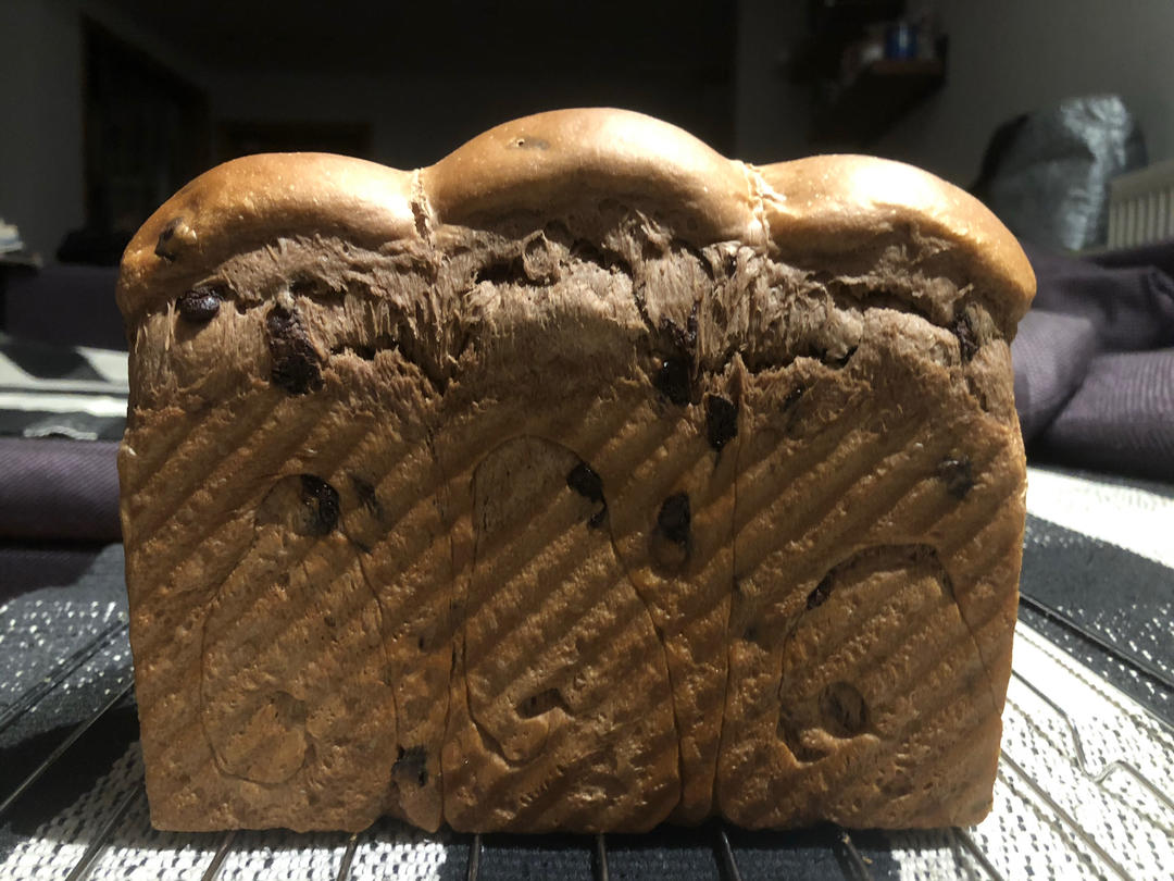 奶油巧克力吐司