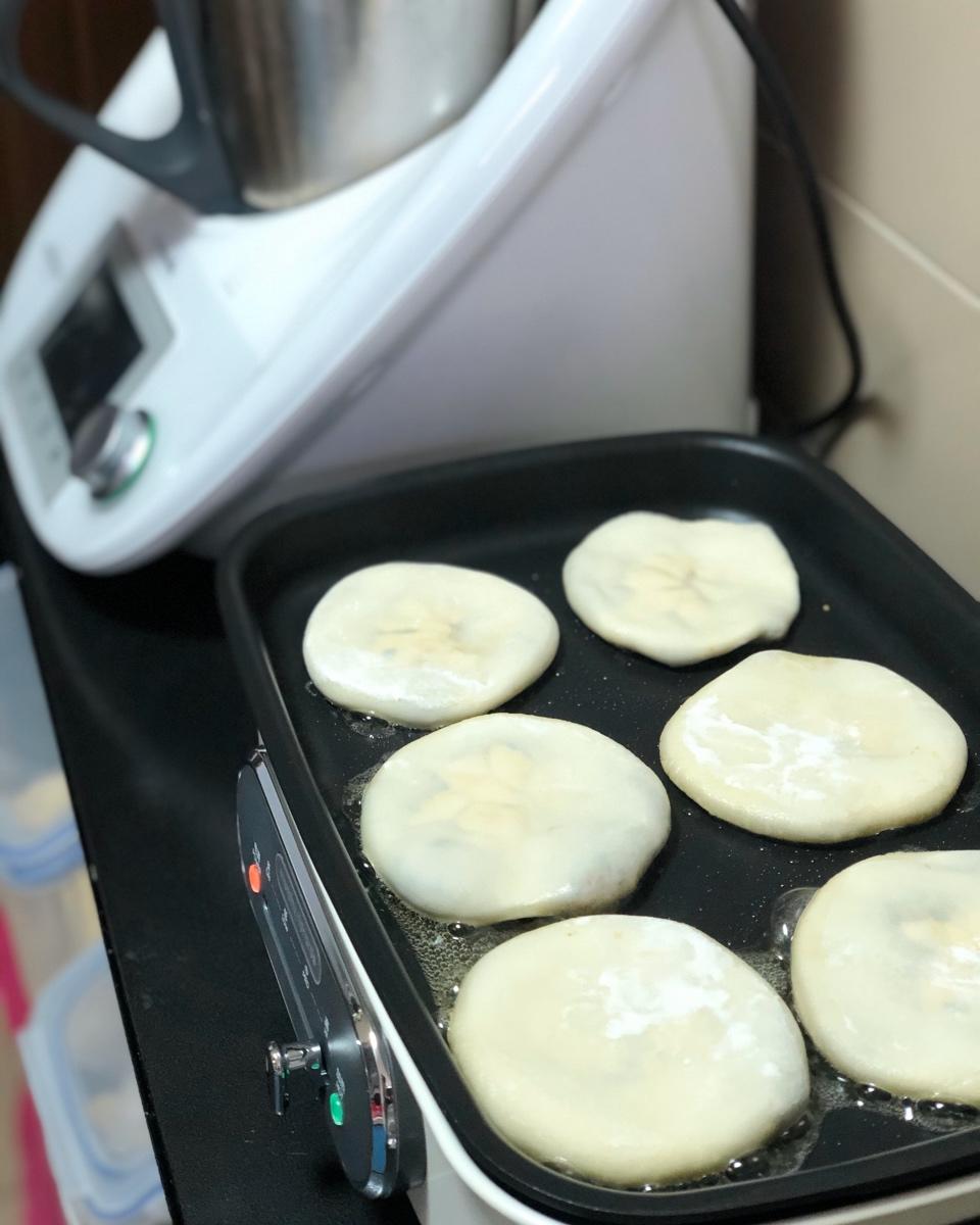 韭菜肉饼