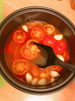 超简易番茄火锅锅底（留学生版）的做法 步骤2