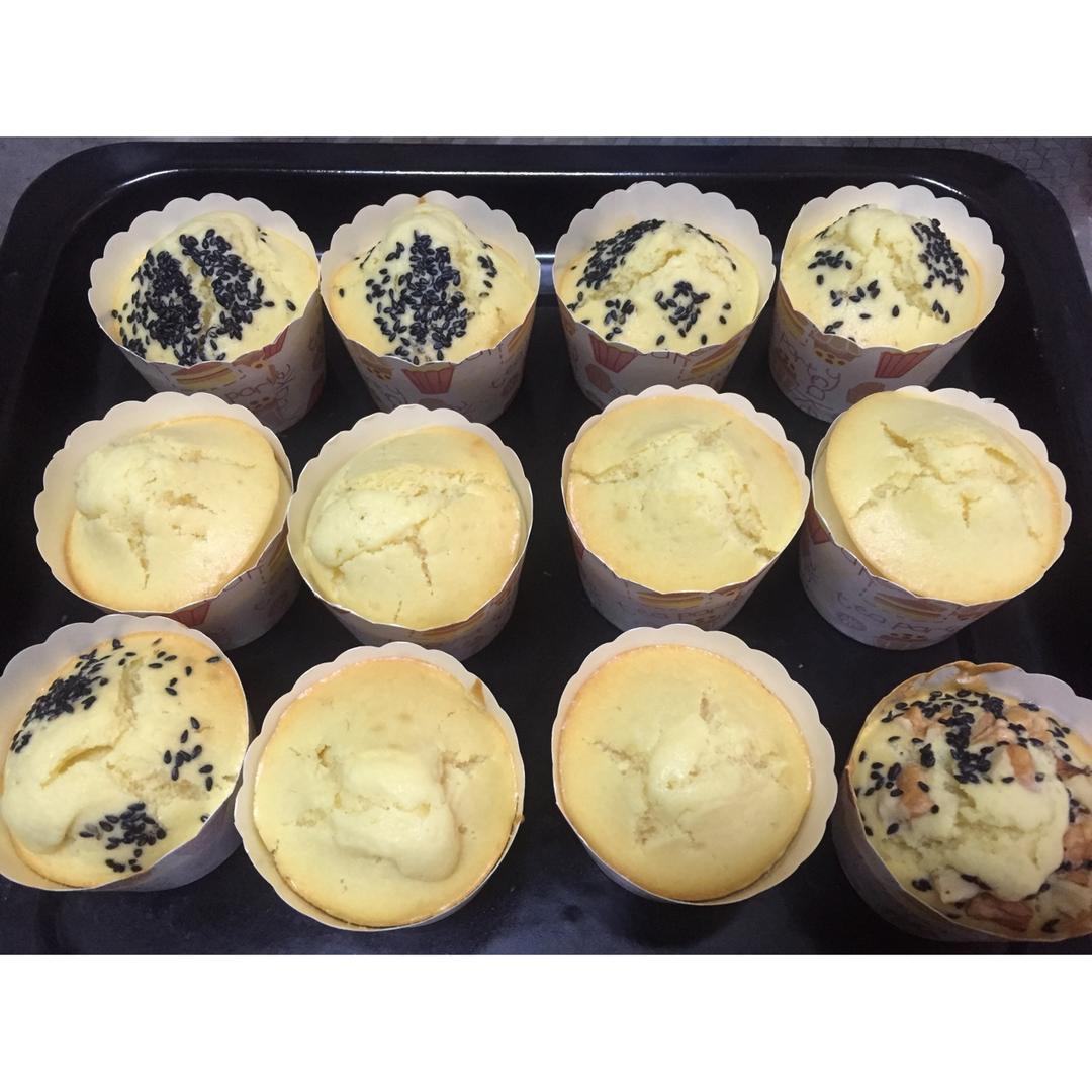 马芬蛋糕（基本拌和法）