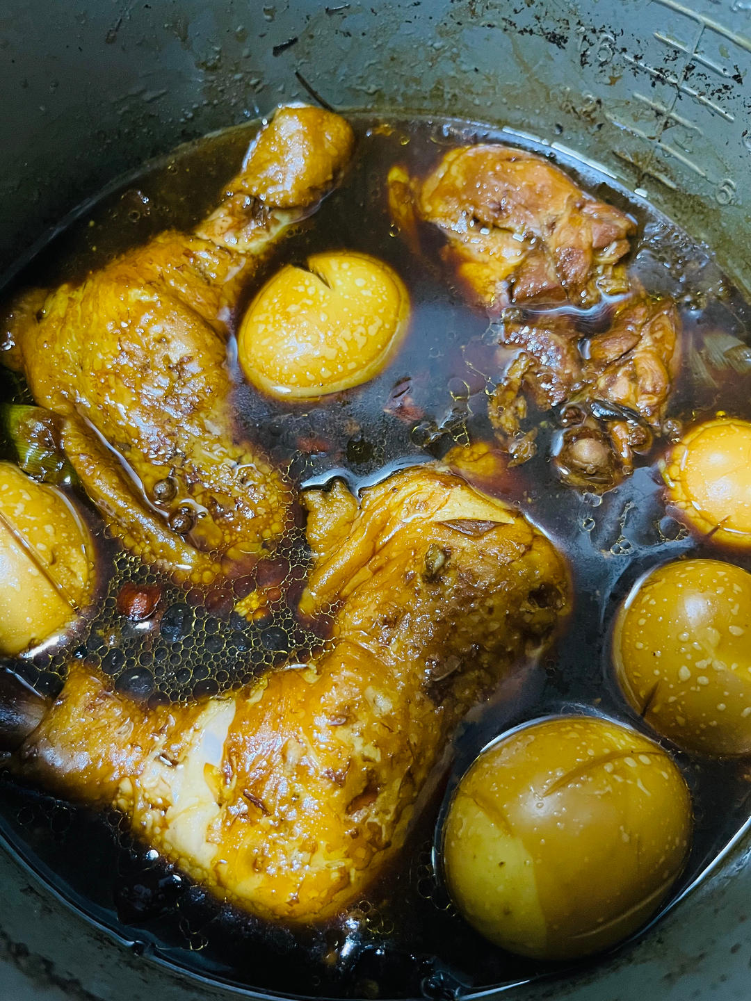 爆好吃的卤鸡腿 卤蛋❗电饭煲 炒锅都可以做~