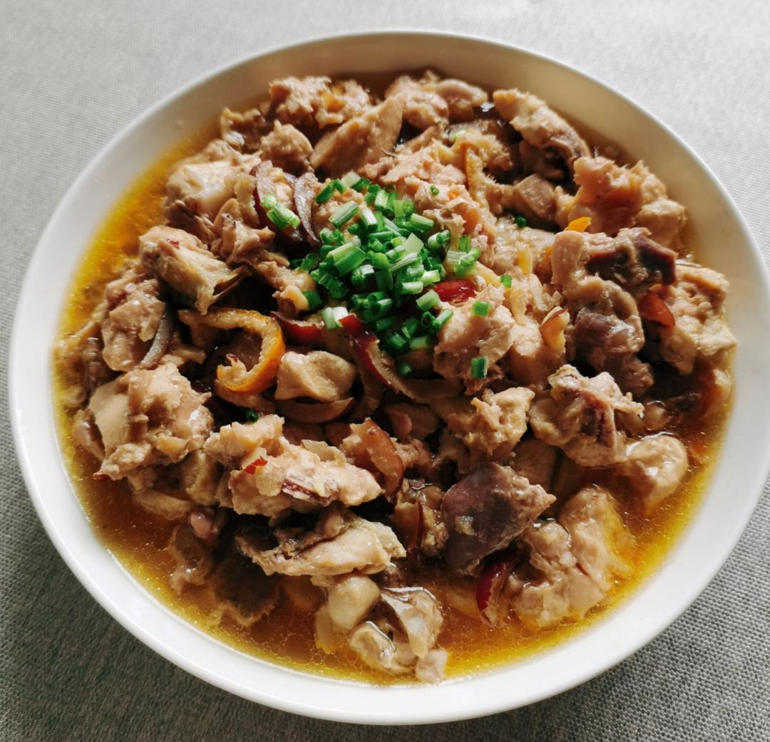 广式蒸鸡