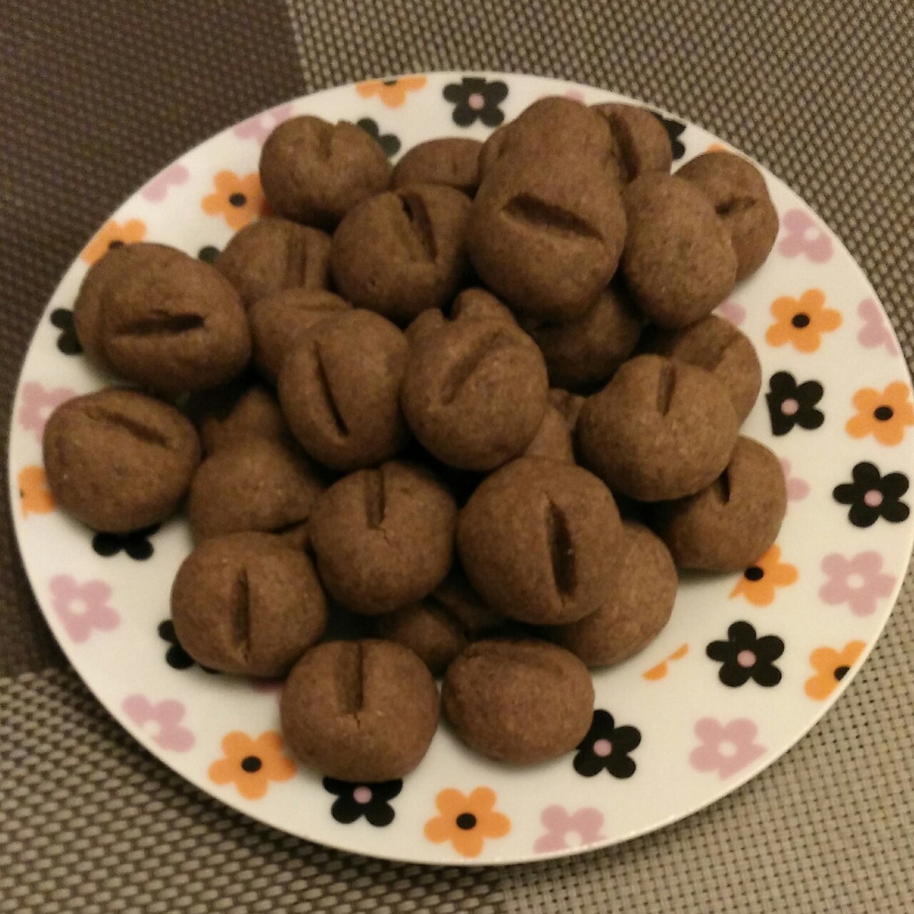 咖啡豆豆饼干