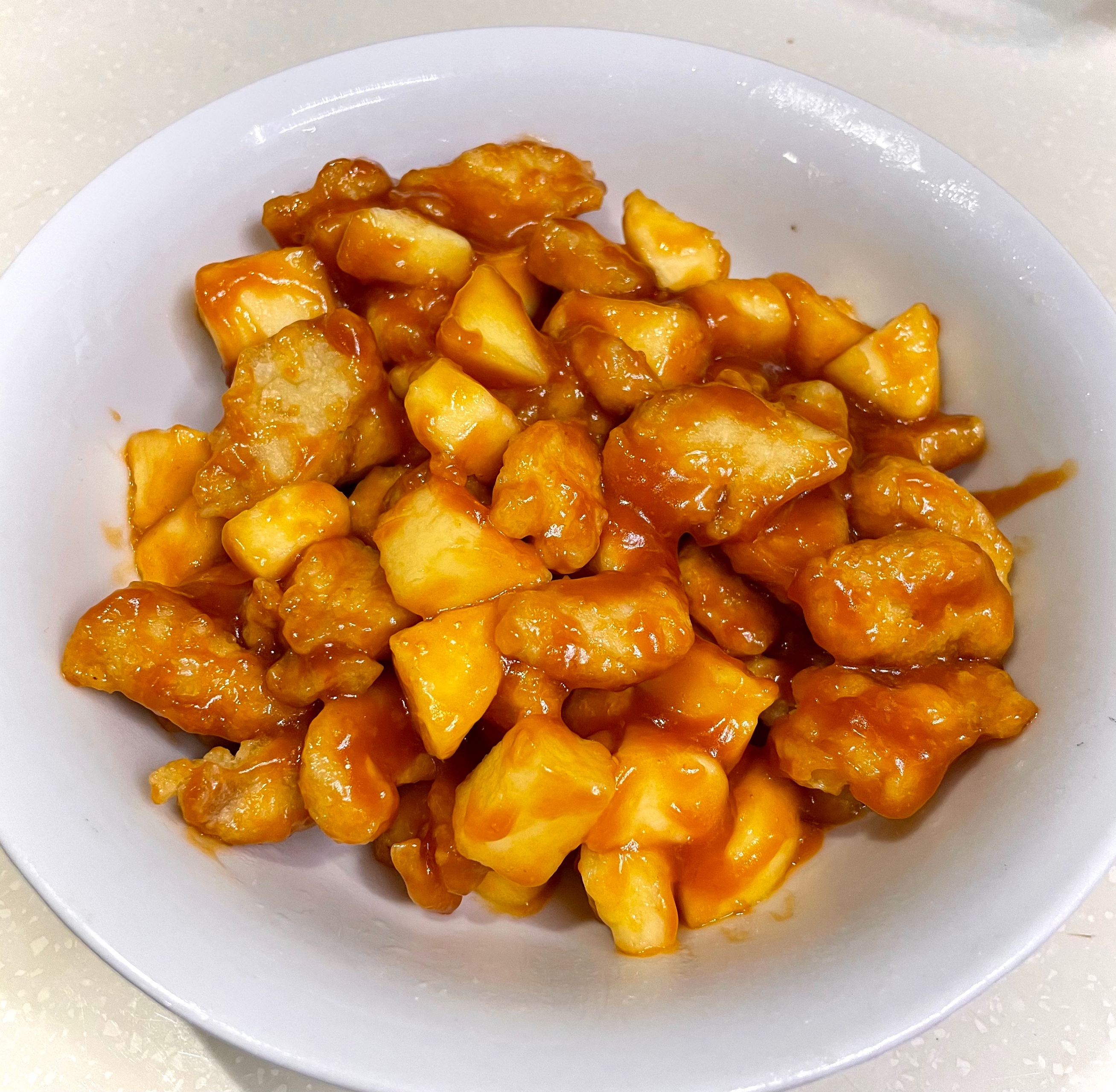 鸡胸肉苹果版咕咾肉——中式一日三餐（一百零八）