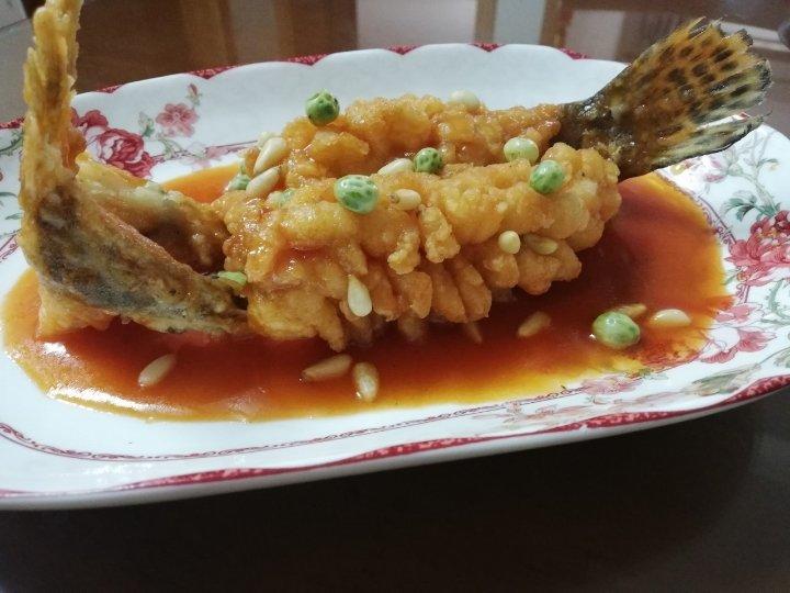 松鼠桂鱼：在家做得漂亮又好吃！
