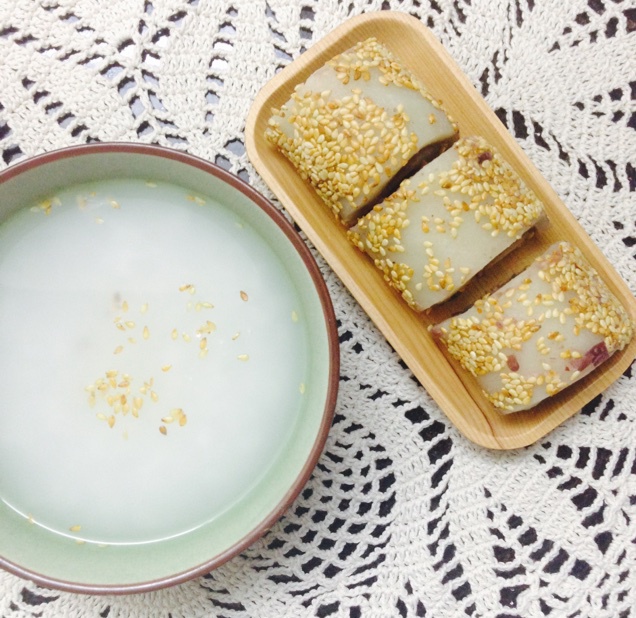 芝麻豆沙卷