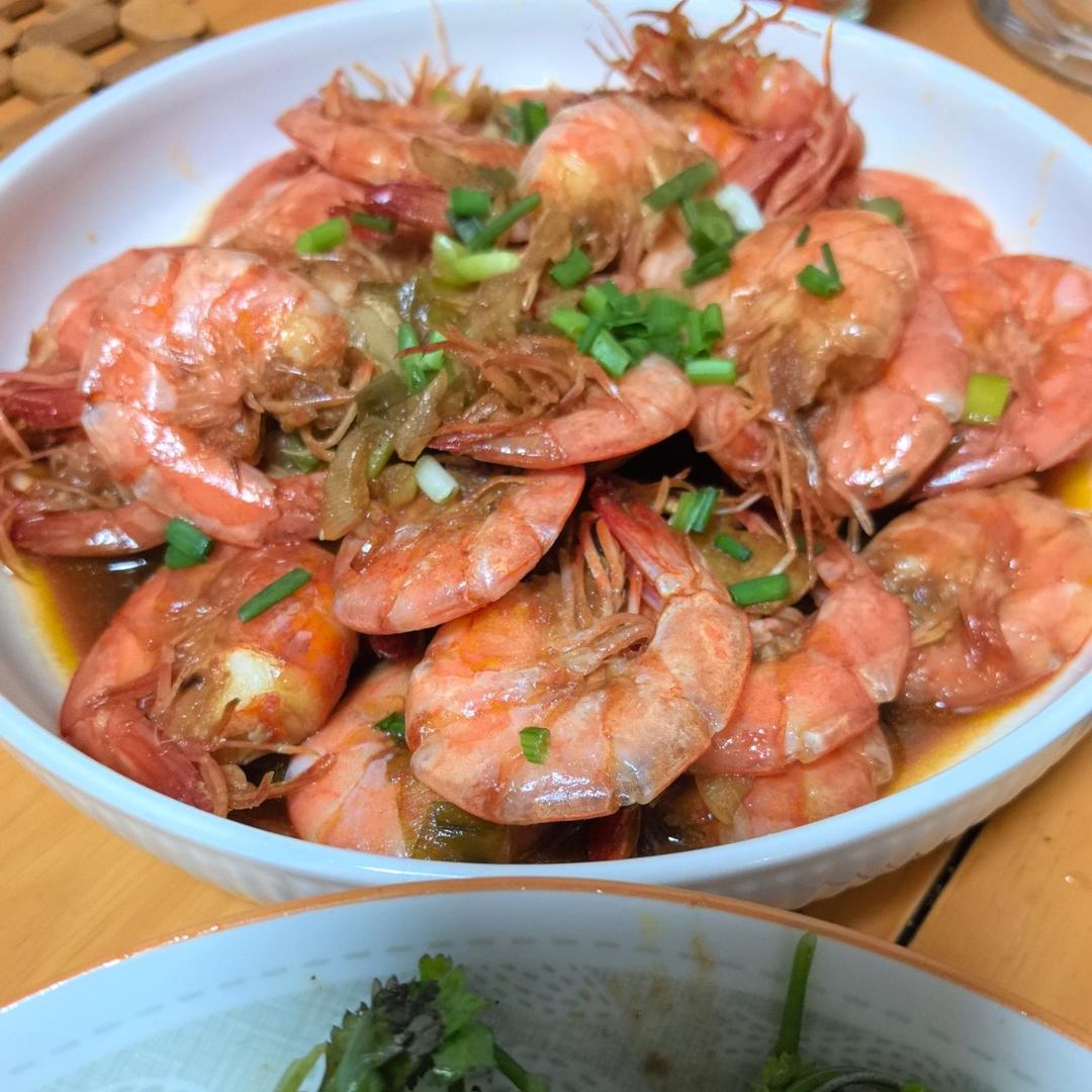 家庭版油焖大虾