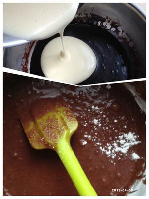 熔岩巧克力蛋糕#皮黑森林#的做法 步骤5
