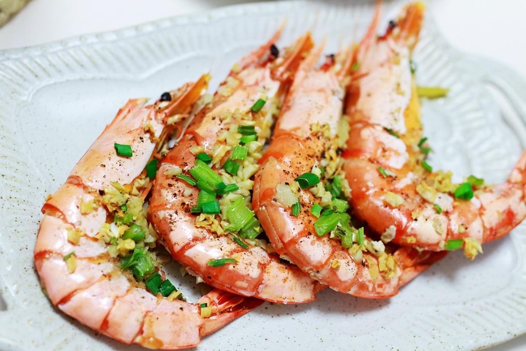 超级美味的盐烤大虾
