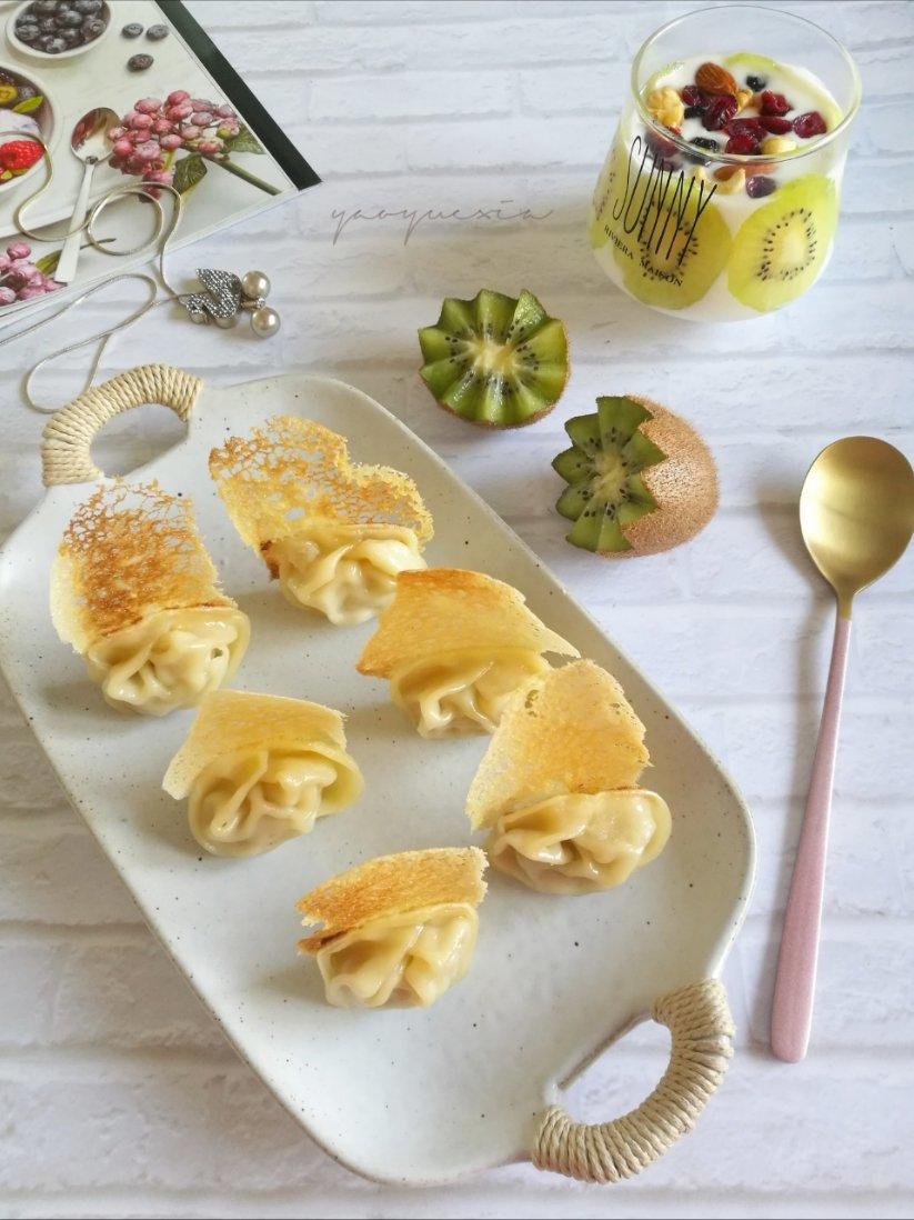 冰花蕾丝煎饺