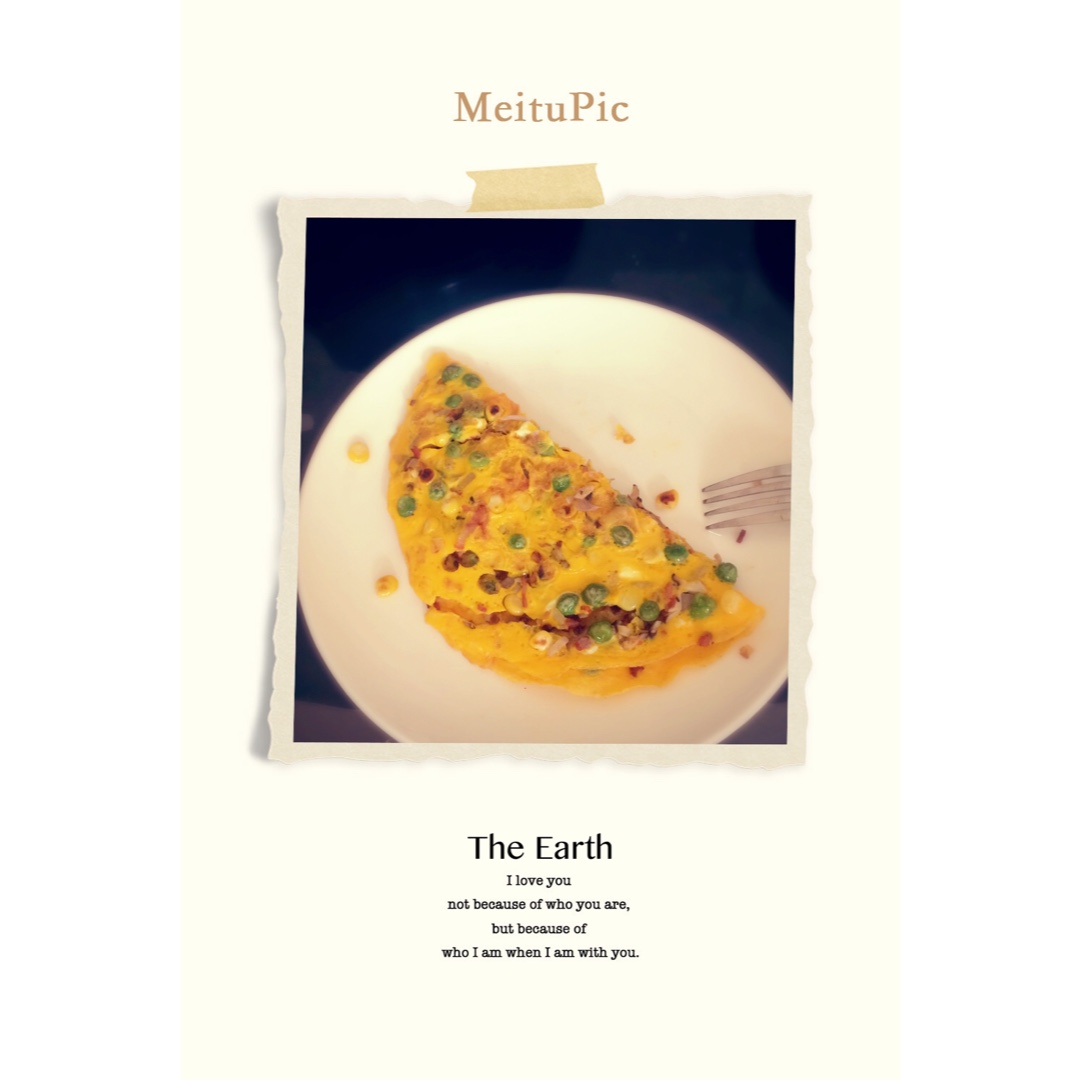 美式早餐蛋饼omelette