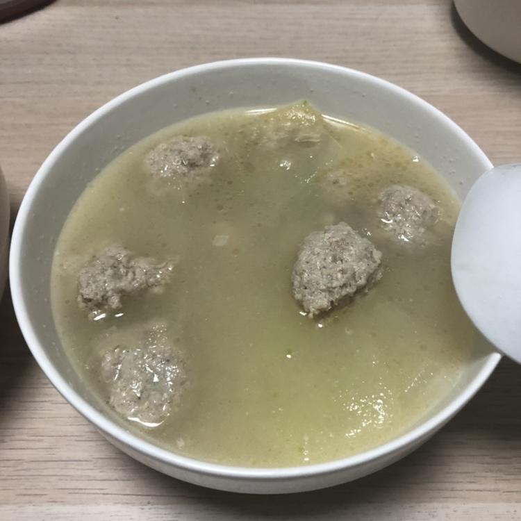 冬瓜汆丸子汤