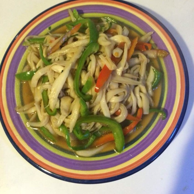 素炒鸡腿菇