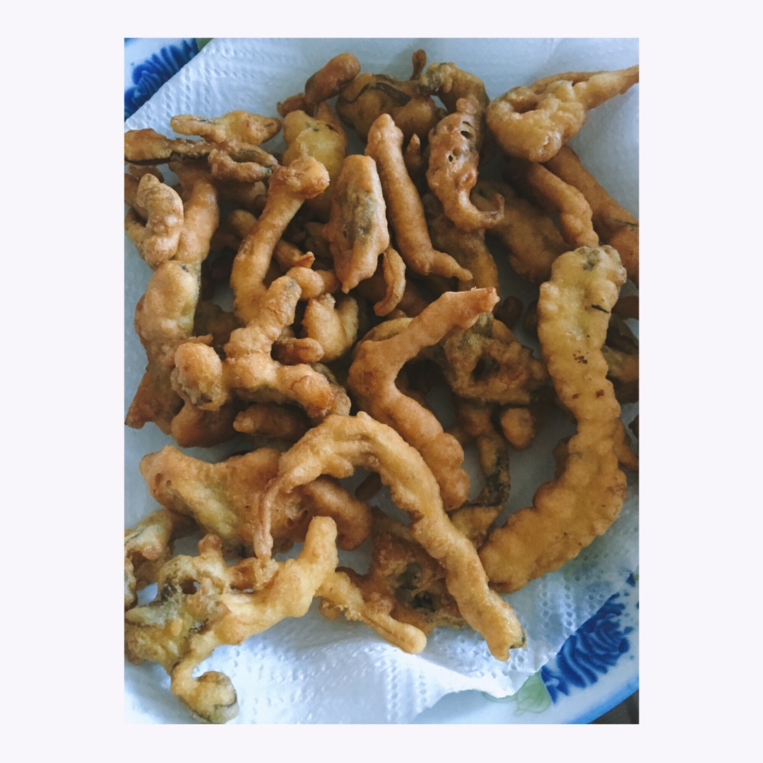软炸鲜蘑