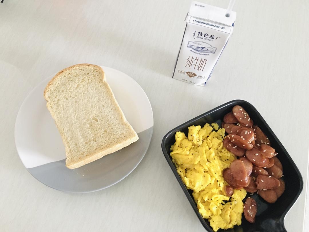 纯奶手撕吐司的做法 步骤1