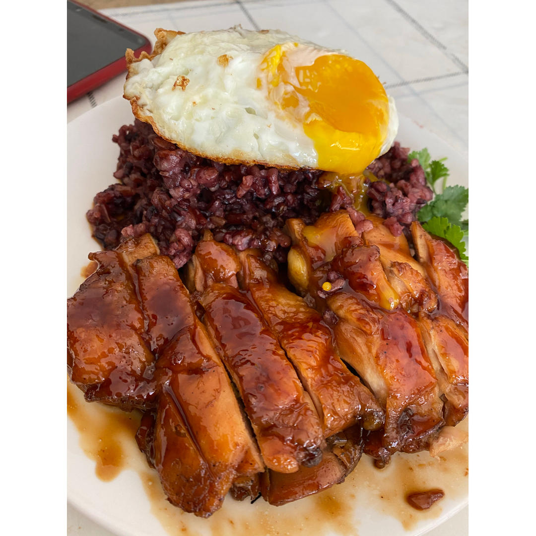 照烧鸡腿饭