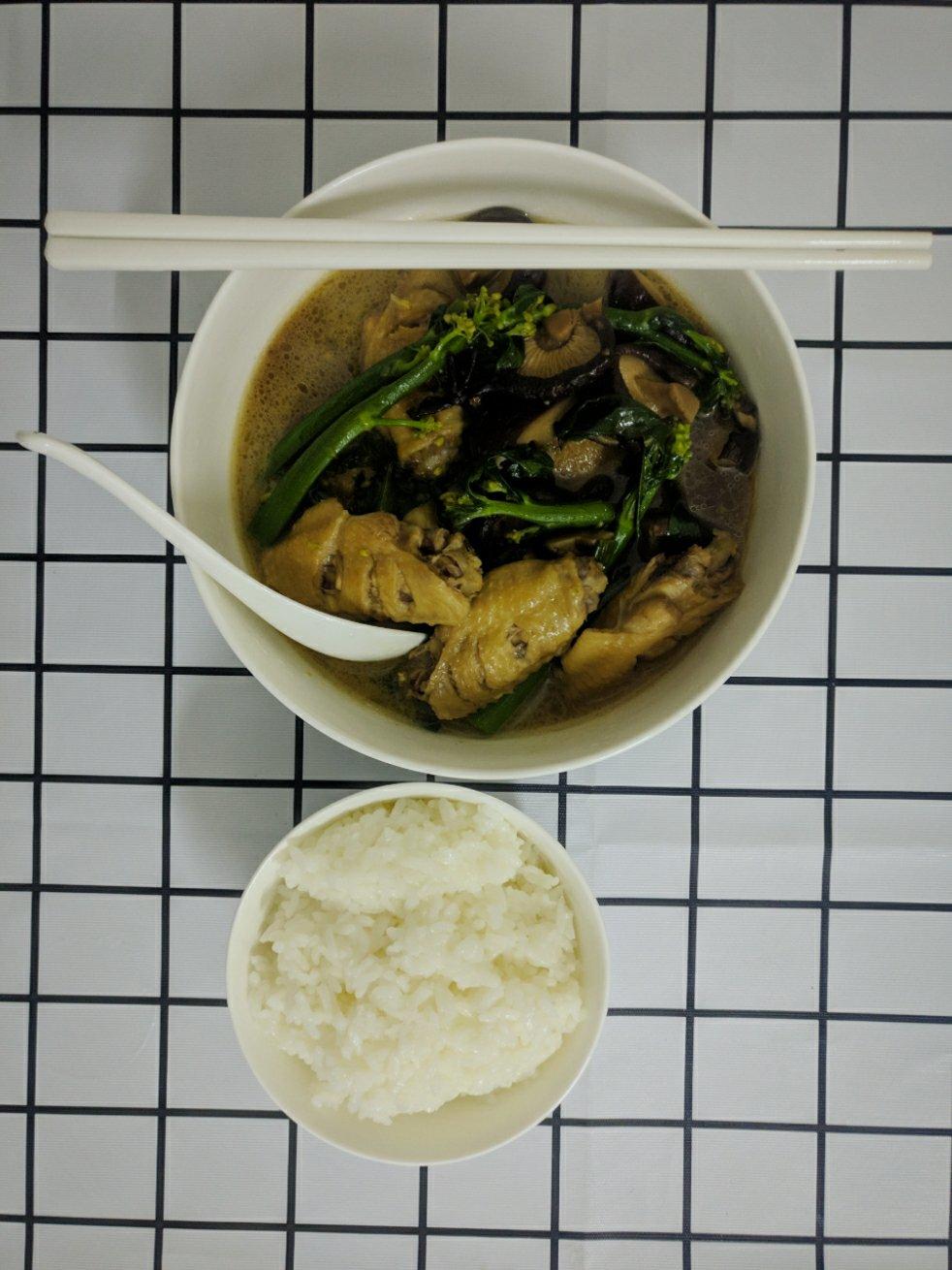 比餐馆好吃的快手黄焖鸡米饭【鸡翅版】