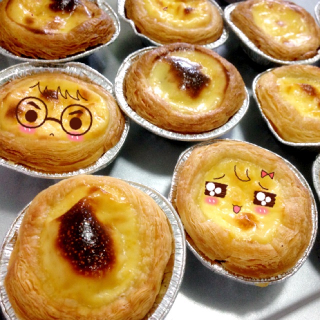 超完美味道超正的蛋挞配方，比KFC的还要嫩还要香~做过最好吃的蛋挞配方