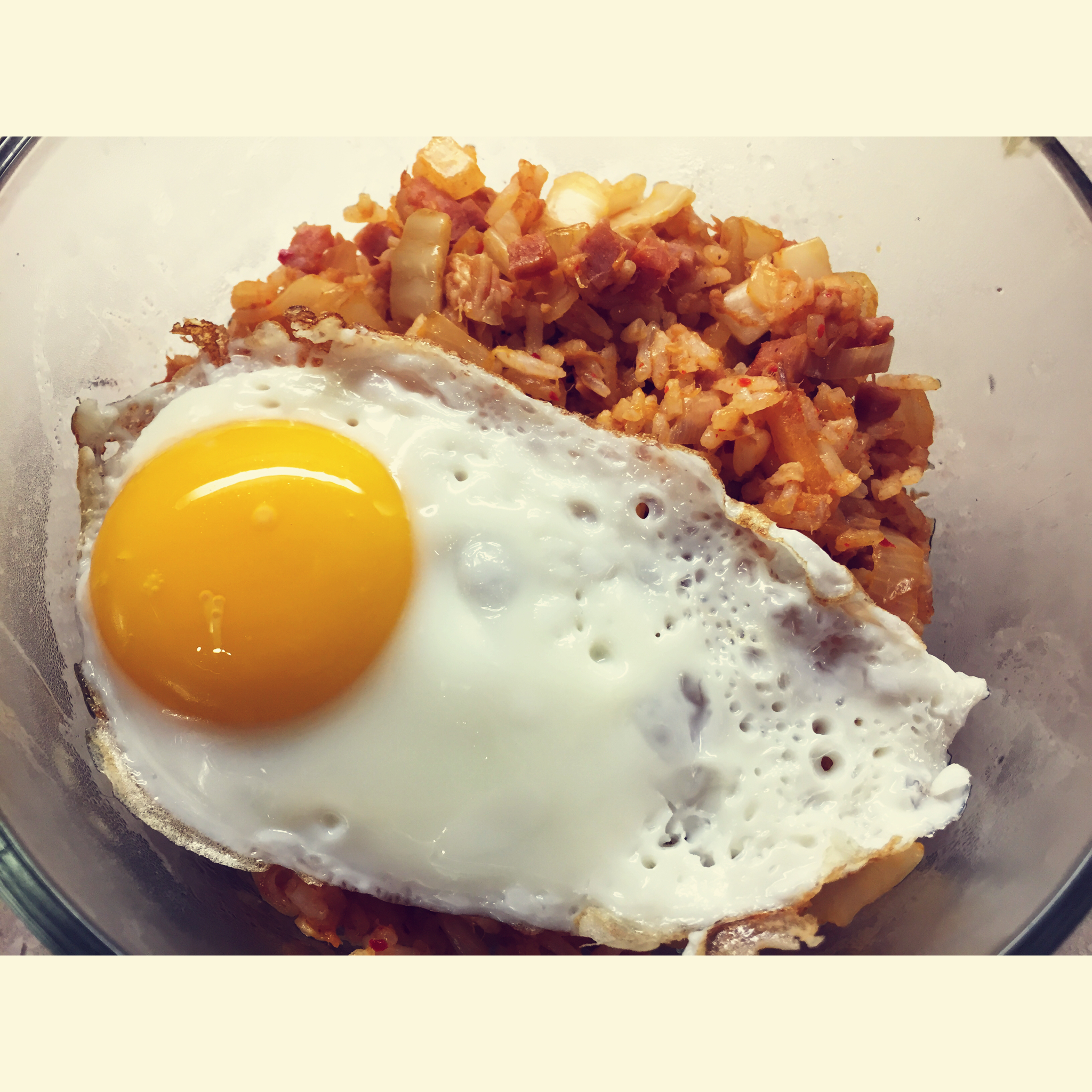 韩式辣白菜炒饭