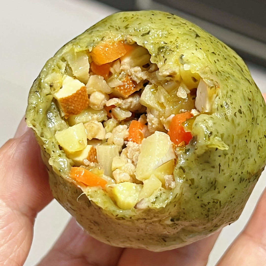 人吃人夸的棉菜饼 青团