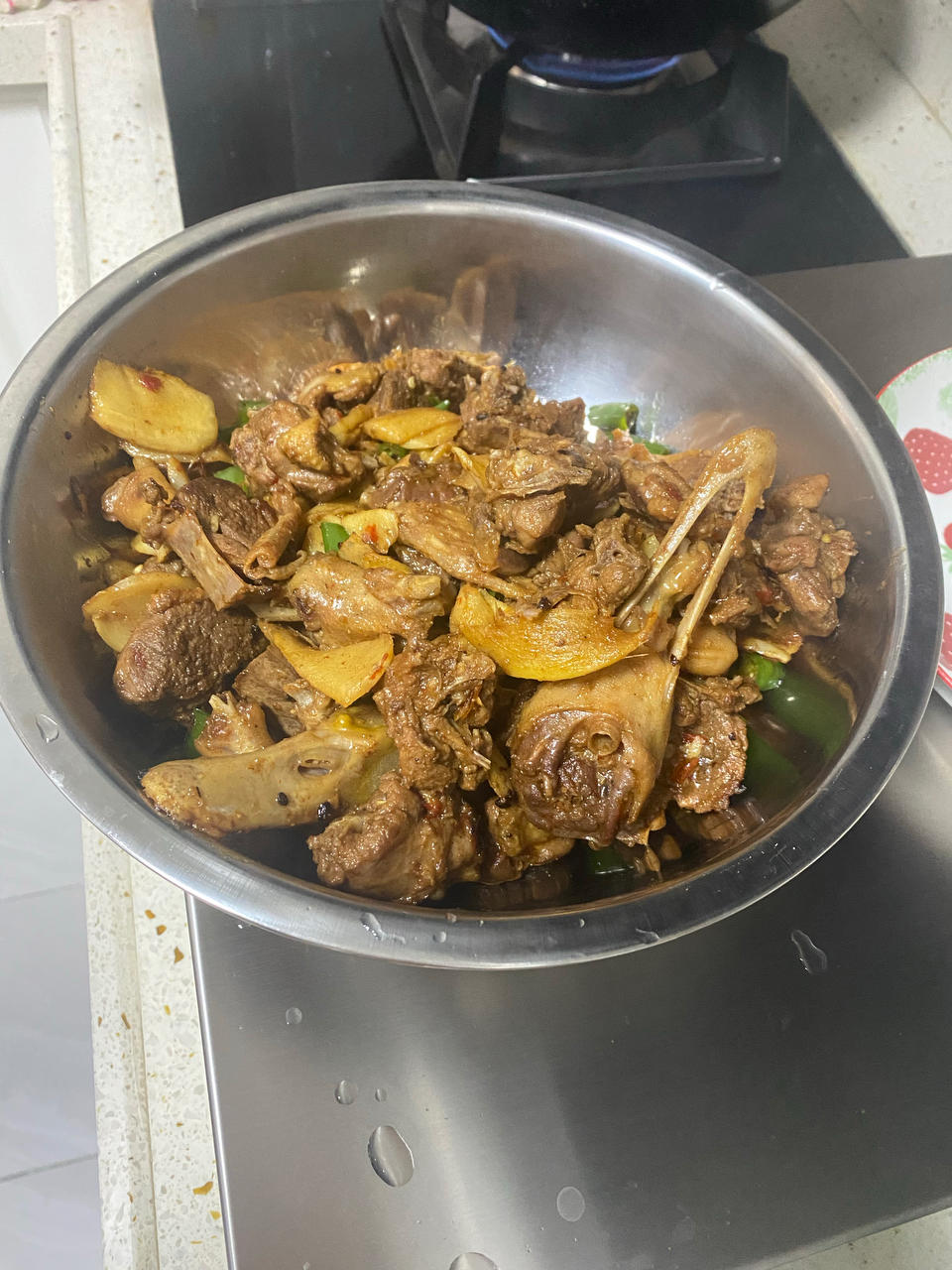姜爆鸭子（子姜炒鸭子）