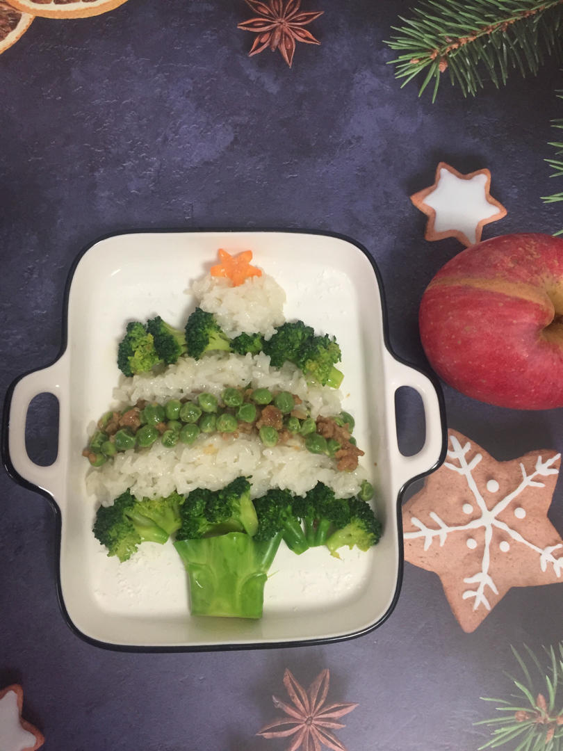 🎄圣诞树造型饭🎄