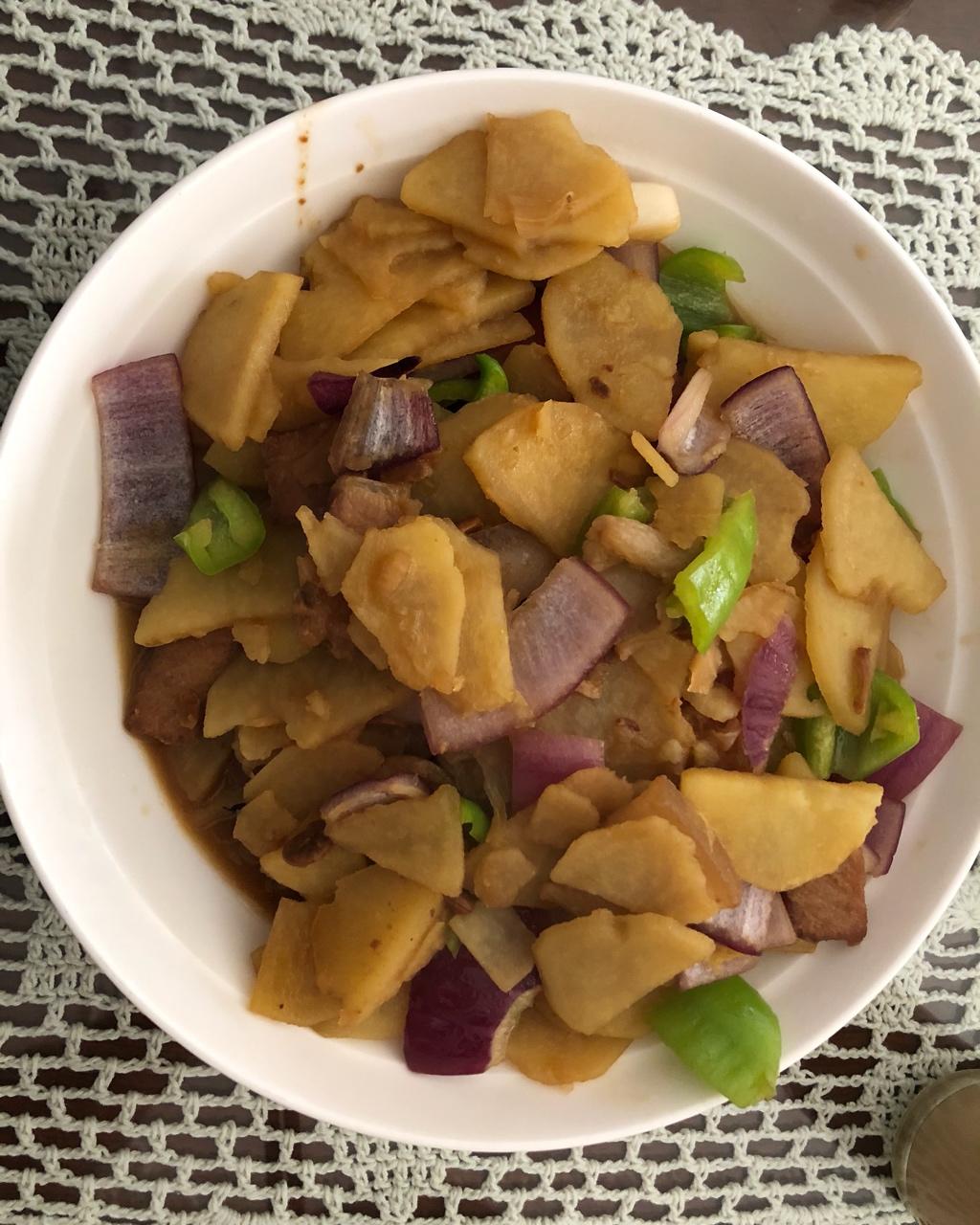 azalea-2做的洋葱炒土豆