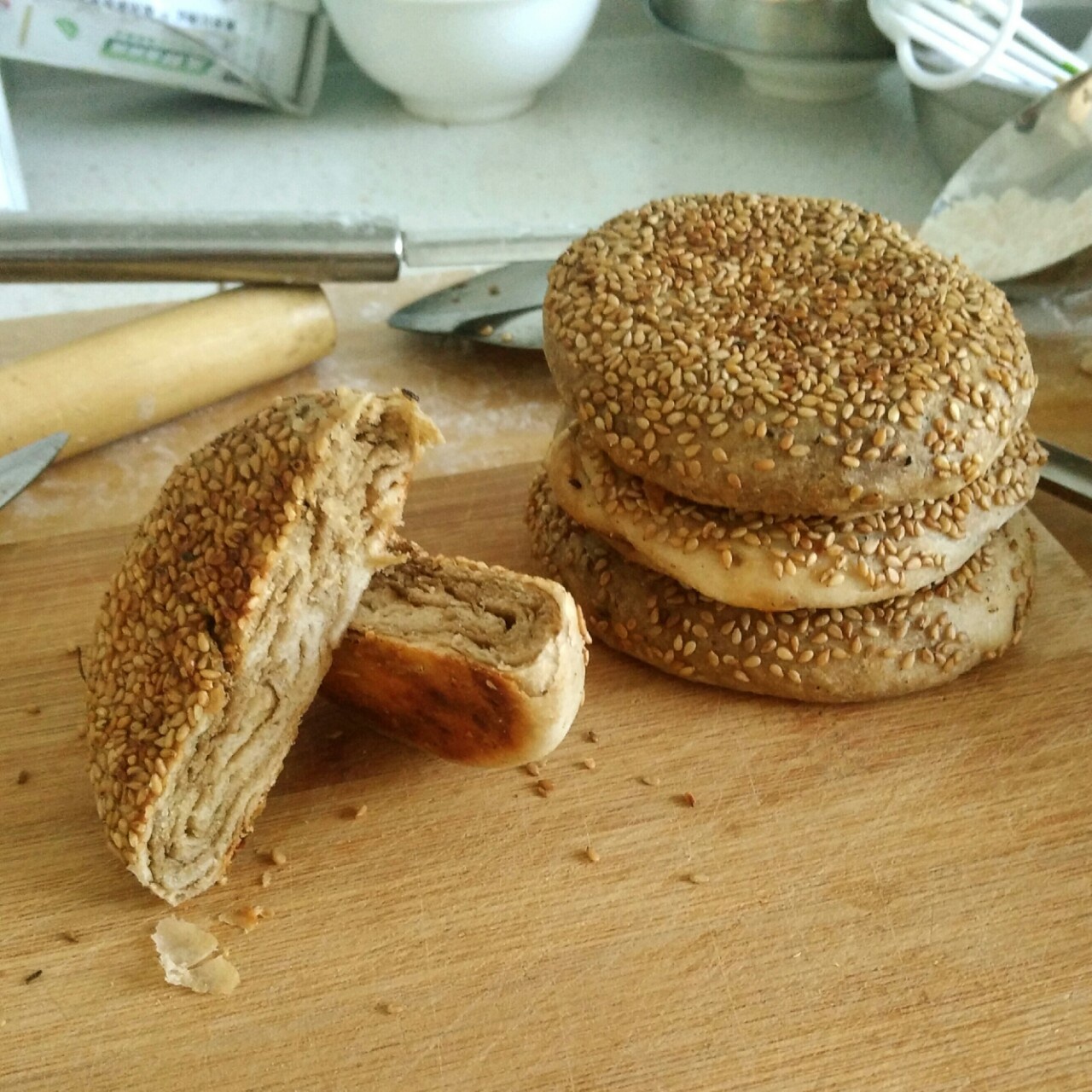 烧饼（私家秘制）（≧∇≦）