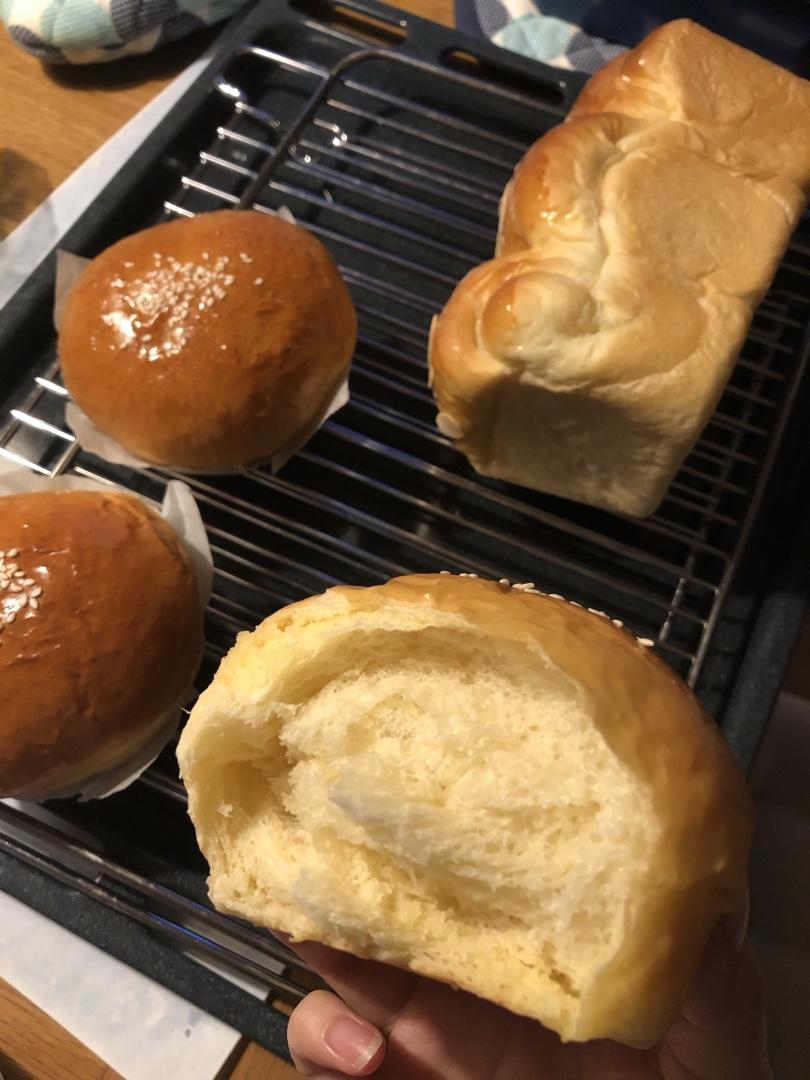 汤种法北海道牛奶小吐司