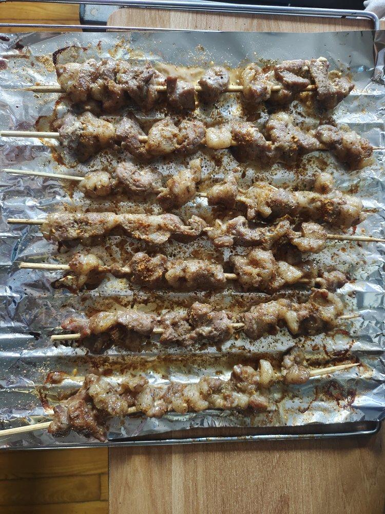烤箱版羊肉串