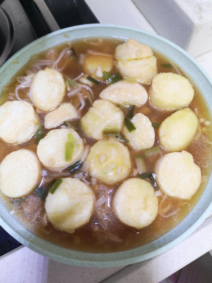 酱汁日本豆腐，炒鸡下饭
