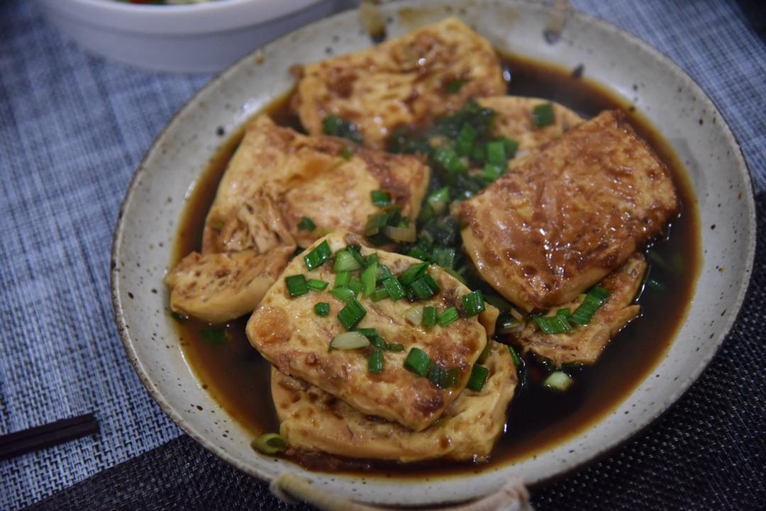 蚝油嫩豆腐