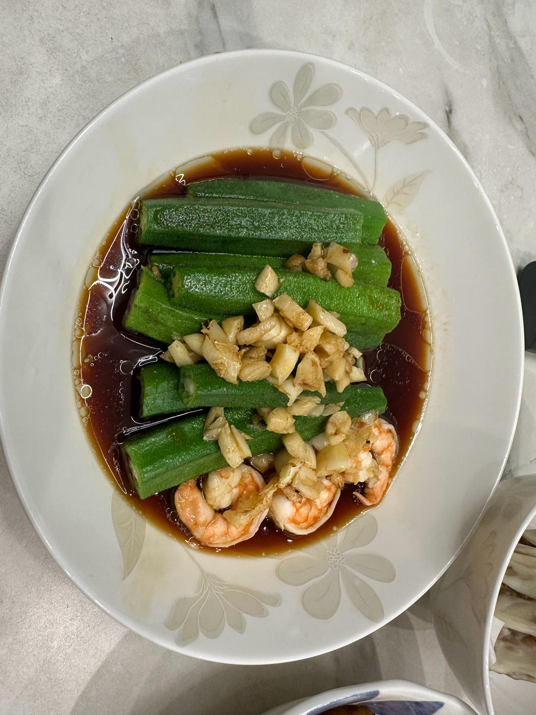 蒜蓉秋葵