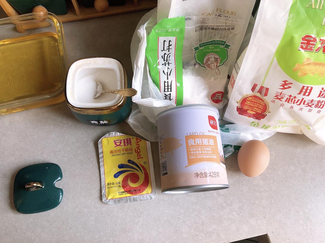 纯奶手撕吐司的做法 步骤1