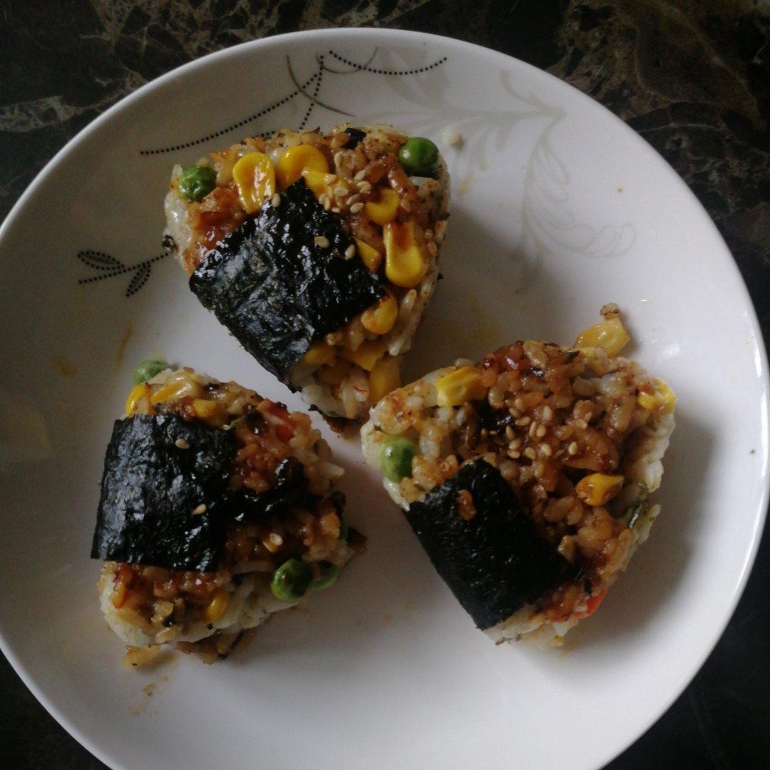 剩饭的巨好吃做法‼️日式芝士饭团🍙